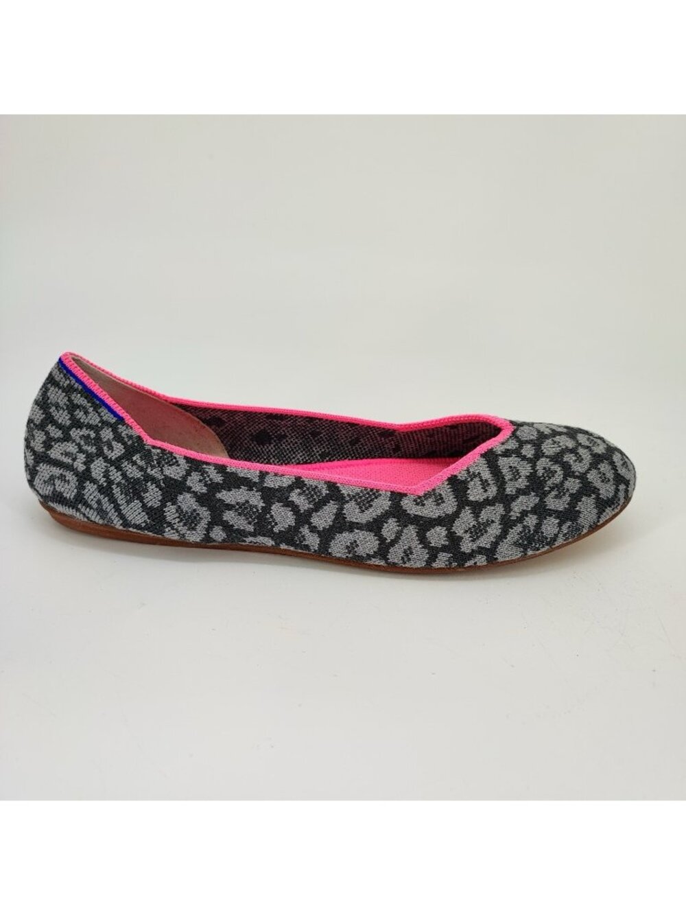 Rothy's The Merino Flat Women’s Size 10 US Textile Animal Print Loafers Flats